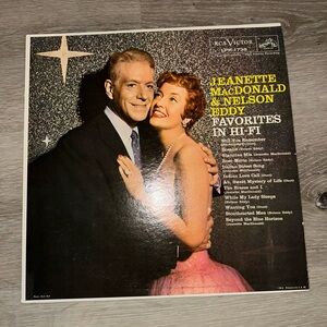 Jeanette MacDonald & Nelson Eddy Vinyl Record